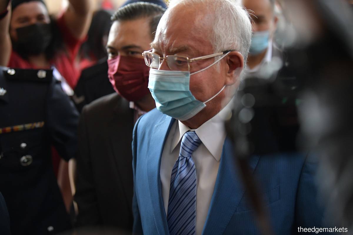 Najib is the only accused in the case. (Photo by Mohd Suhaimi Mohamed Yusuf)